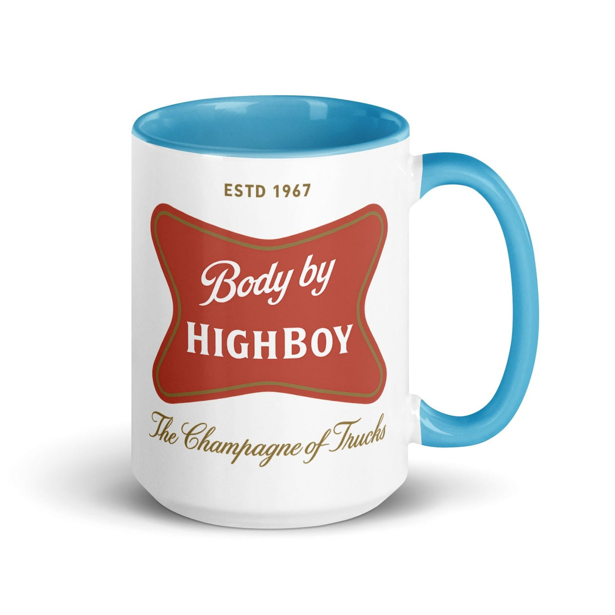 1967–1977 Bumpside & Dentside Highboy Champagne of Trucks 15 oz Ceramic Mug | Body By Highboy - vintage ford 1967–1979 Highboy, Bumpside, and Dentside truck design – BodyByHighboy