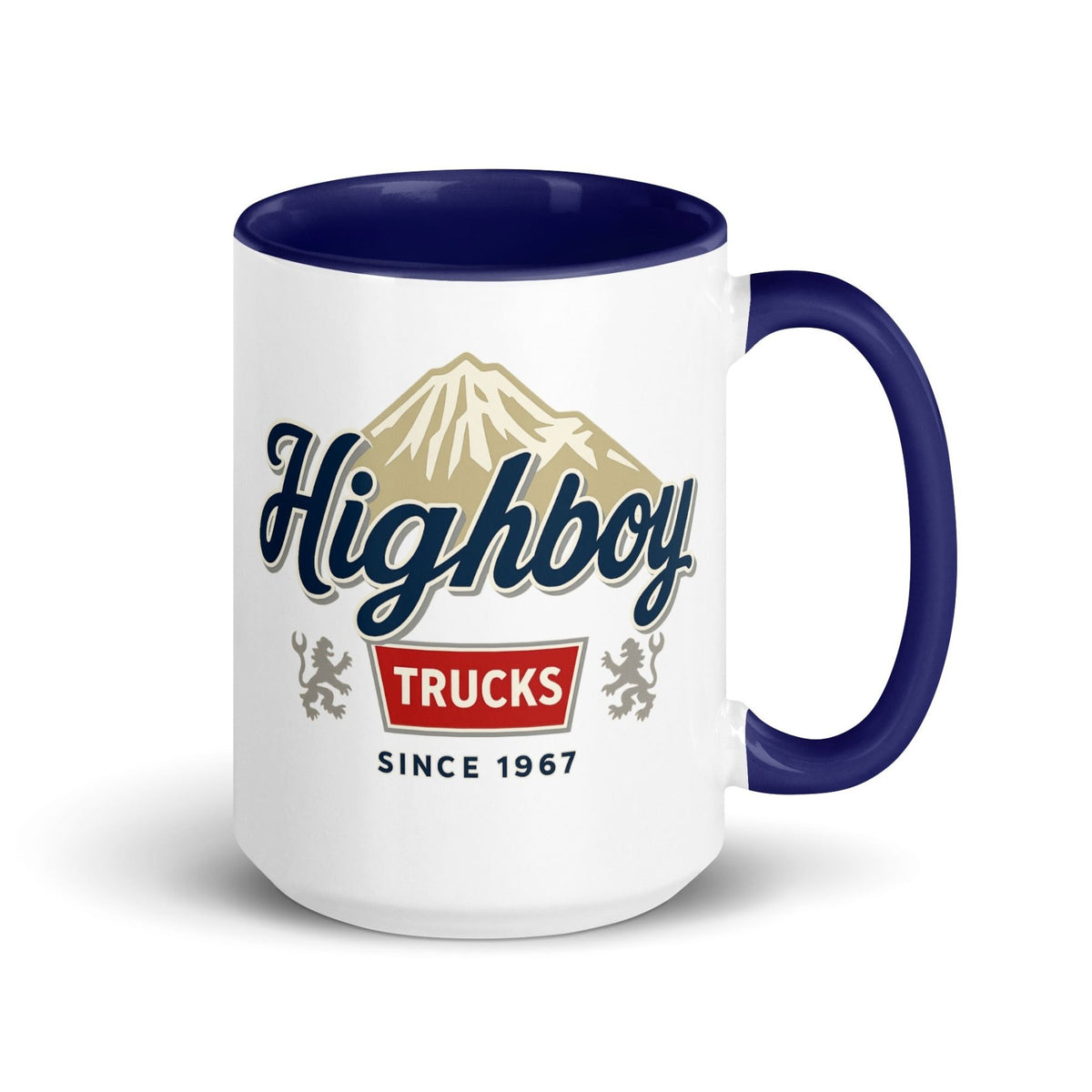 1967–1977 Bumpside & Dentside Highboy Rocky Mountains 15 oz Ceramic Mug | Body By Highboy - vintage ford 1967–1979 Highboy, Bumpside, and Dentside truck design – BodyByHighboy