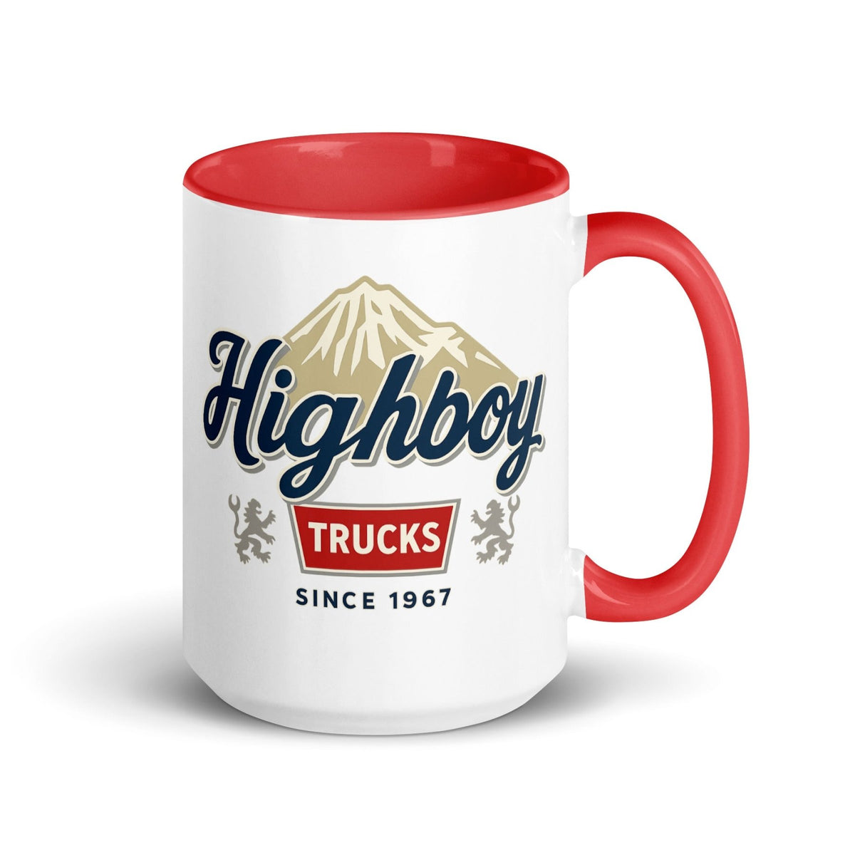 1967–1977 Bumpside & Dentside Highboy Rocky Mountains 15 oz Ceramic Mug | Body By Highboy - vintage ford 1967–1979 Highboy, Bumpside, and Dentside truck design – BodyByHighboy