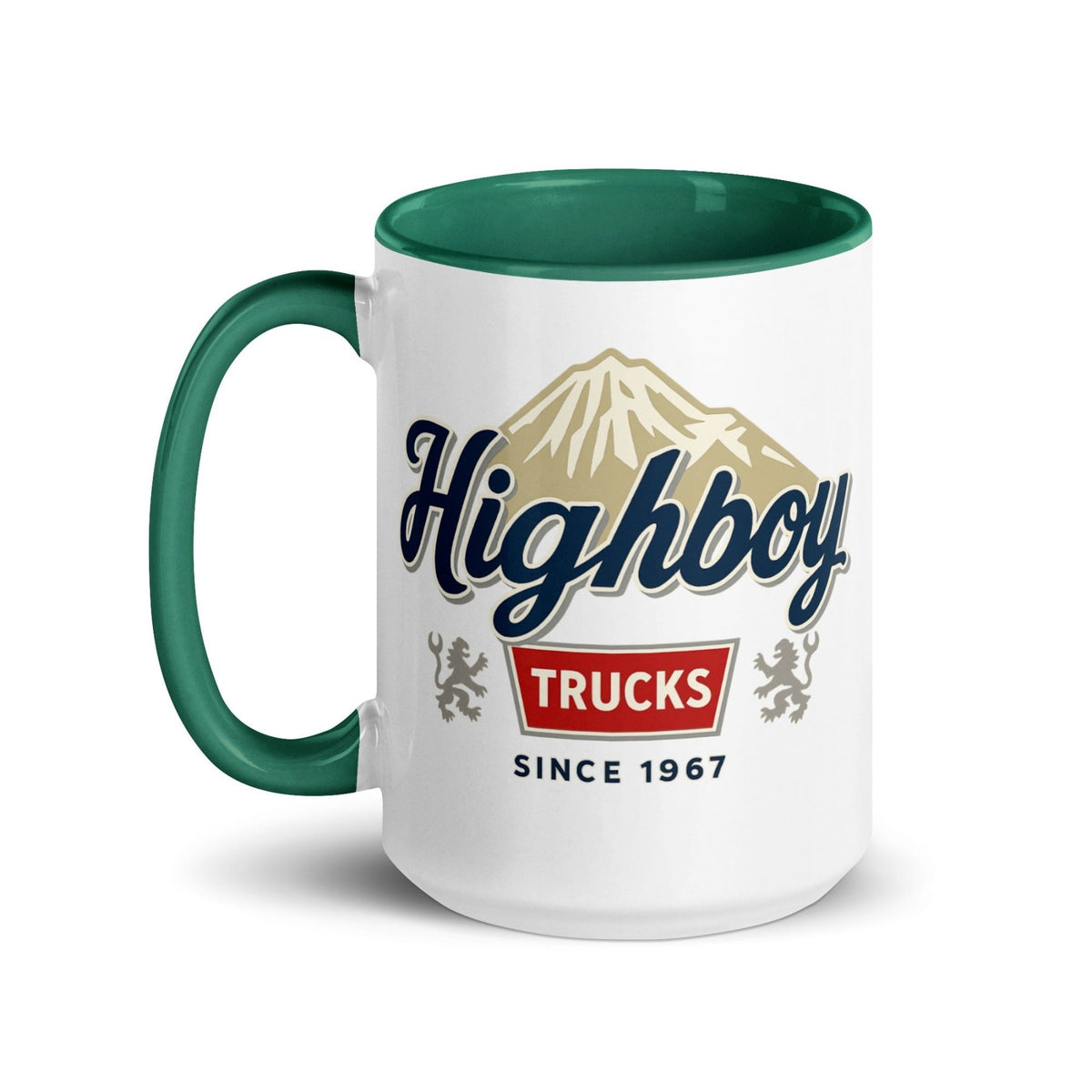 1967–1977 Bumpside & Dentside Highboy Rocky Mountains 15 oz Ceramic Mug | Body By Highboy - vintage ford 1967–1979 Highboy, Bumpside, and Dentside truck design – BodyByHighboy
