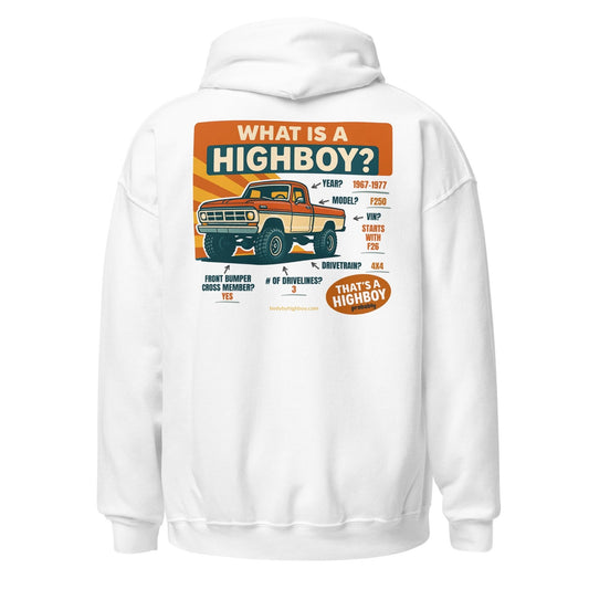 1967–1977 Bumpside & Dentside Highboy What is a Highboy? Hoodie | Body By Highboy - vintage ford 1967–1979 Highboy, Bumpside, and Dentside truck design – BodyByHighboy