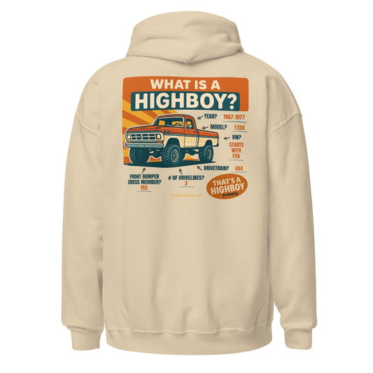 1967–1977 Bumpside & Dentside Highboy What is a Highboy? Hoodie | Body By Highboy - vintage ford 1967–1979 Highboy, Bumpside, and Dentside truck design – BodyByHighboy