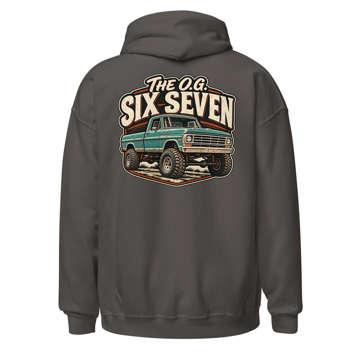 1967 Highboy Bumpside The O.G. Six Seven Hoodie | Body By Highboy - vintage ford 1967–1979 Highboy, Bumpside, and Dentside truck design – BodyByHighboy