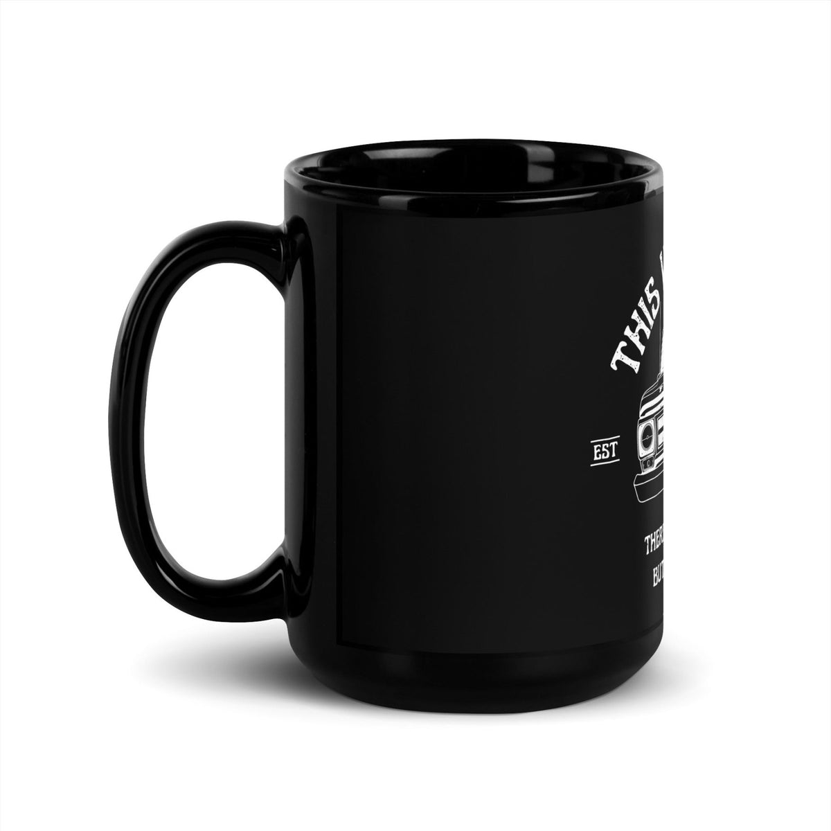 1971 Bumpside This Is My Truck - Black 15 oz Mug | Body By Highboy - vintage ford 1967–1979 Highboy, Bumpside, and Dentside truck design – BodyByHighboy