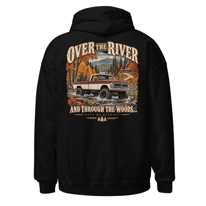 1971 Highboy Bumpside Over the River and Through the Woods Hoodie | Body By Highboy - vintage ford 1967–1979 Highboy, Bumpside, and Dentside truck design – BodyByHighboy