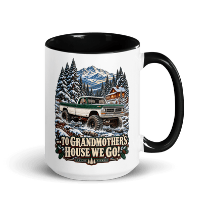 1971 Highboy Bumpside To Grandmother’s House We Go! 15 oz Ceramic Mug | Body By Highboy - vintage ford 1967–1979 Highboy, Bumpside, and Dentside truck design – BodyByHighboy