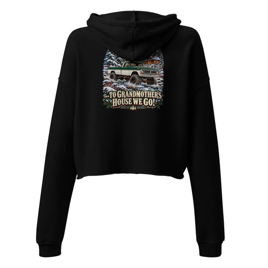1971 Highboy Bumpside To Grandmother’s House We Go! Crop Hoodie - vintage ford 1967–1979 Highboy, Bumpside, and Dentside truck design – BodyByHighboy