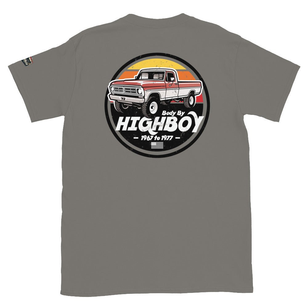 1972 Original Highboy Tee | Vintage Ford Bumpside 4x4 Shirt - vintage ford 1967–1979 Highboy, Bumpside, and Dentside truck design – BodyByHighboy
