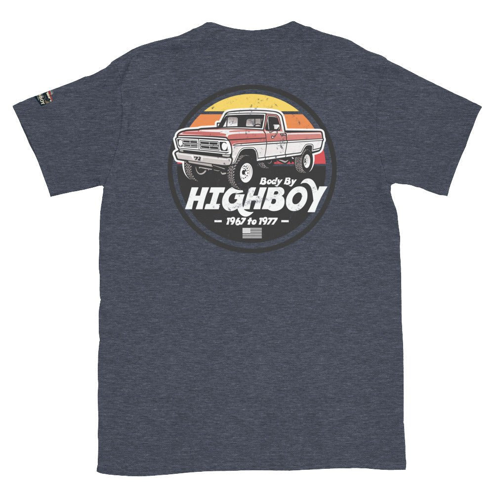 1972 Original Highboy Tee | Vintage Ford Bumpside 4x4 Shirt - vintage ford 1967–1979 Highboy, Bumpside, and Dentside truck design – BodyByHighboy