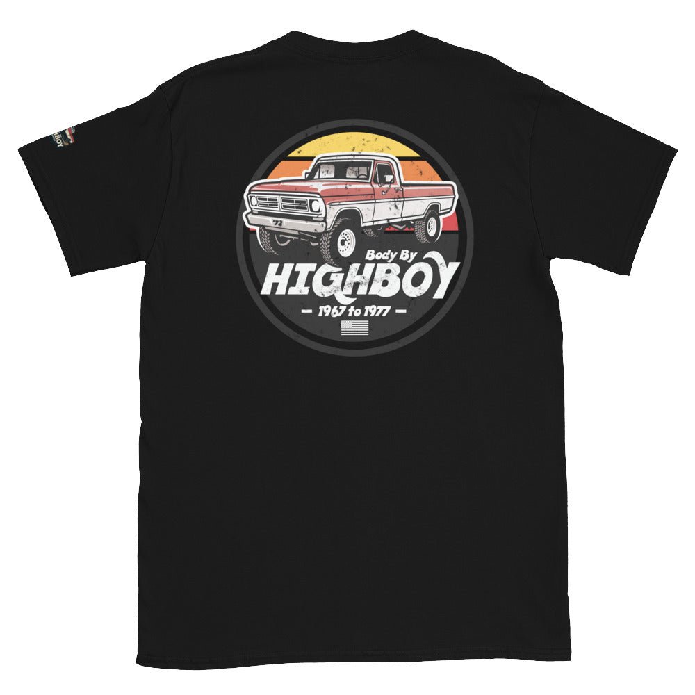1972 Original Highboy Tee | Vintage Ford Bumpside 4x4 Shirt - vintage ford 1967–1979 Highboy, Bumpside, and Dentside truck design – BodyByHighboy