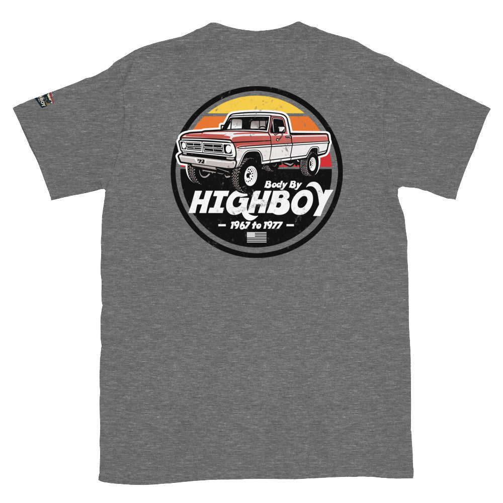 1972 Original Highboy Tee | Vintage Ford Bumpside 4x4 Shirt - vintage ford 1967–1979 Highboy, Bumpside, and Dentside truck design – BodyByHighboy