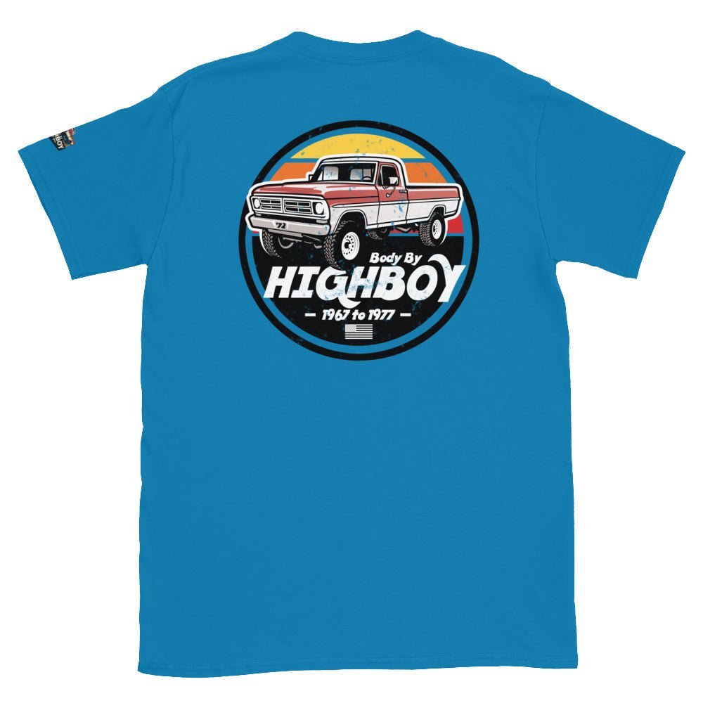 1972 Original Highboy Tee | Vintage Ford Bumpside 4x4 Shirt - vintage ford 1967–1979 Highboy, Bumpside, and Dentside truck design – BodyByHighboy