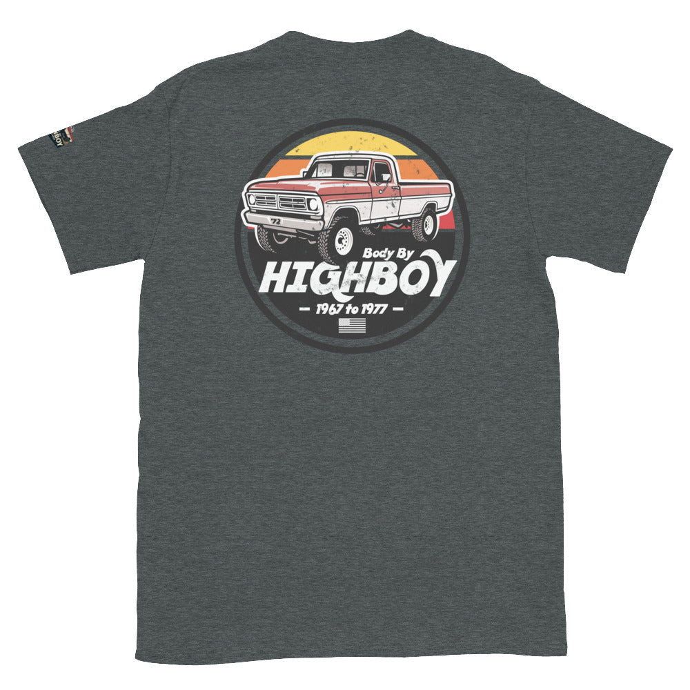 1972 Original Highboy Tee | Vintage Ford Bumpside 4x4 Shirt - vintage ford 1967–1979 Highboy, Bumpside, and Dentside truck design – BodyByHighboy