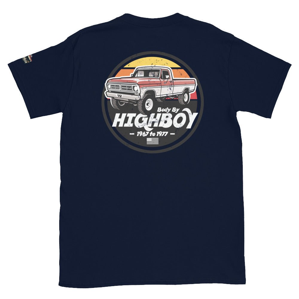 1972 Original Highboy Tee | Vintage Ford Bumpside 4x4 Shirt - vintage ford 1967–1979 Highboy, Bumpside, and Dentside truck design – BodyByHighboy