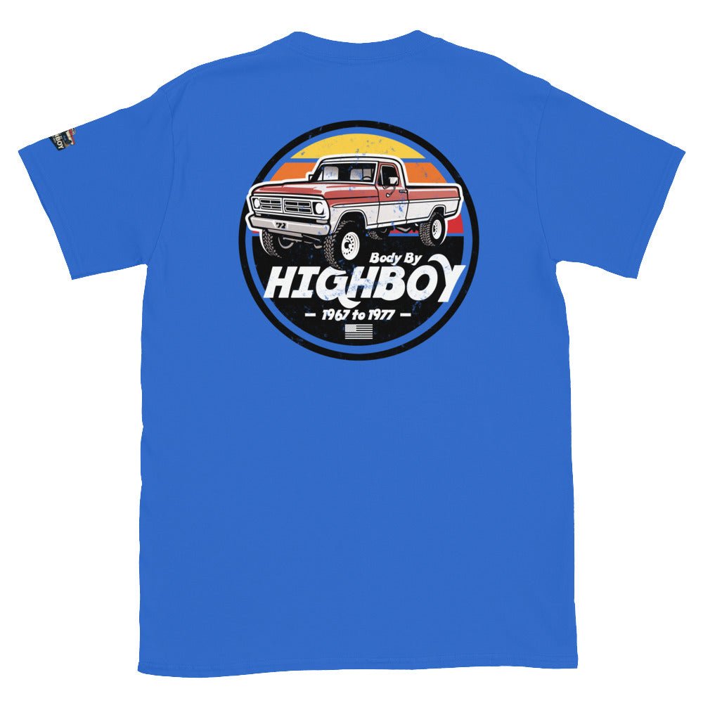 1972 Original Highboy Tee | Vintage Ford Bumpside 4x4 Shirt - vintage ford 1967–1979 Highboy, Bumpside, and Dentside truck design – BodyByHighboy