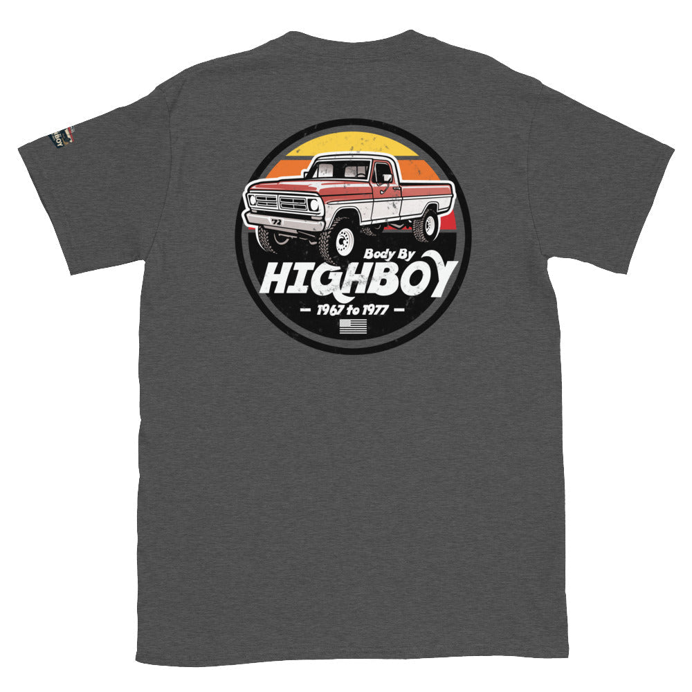 1972 Original Highboy Tee | Vintage Ford Bumpside 4x4 Shirt - vintage ford 1967–1979 Highboy, Bumpside, and Dentside truck design – BodyByHighboy
