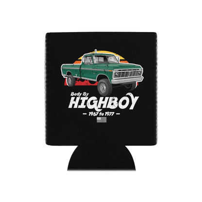 1973–1975 Dentside Highboy Green Distressed Can Cooler | Body By Highboy - vintage ford 1967–1979 Highboy, Bumpside, and Dentside truck design – BodyByHighboy