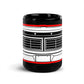 1975 Dentside Red Outline Truck Front 15 oz Black Ceramic Mug | Body By Highboy - vintage ford 1967–1979 Highboy, Bumpside, and Dentside truck design – BodyByHighboy