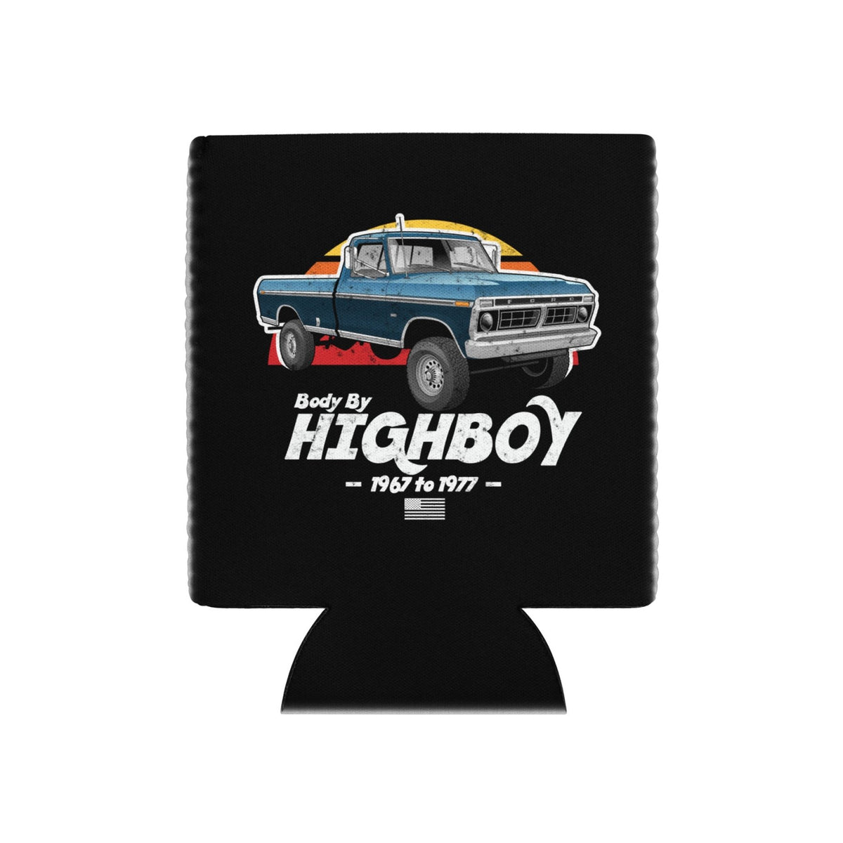 1976–1977 Dentside Highboy Original Highboy Blue Can Cooler | Body By Highboy - vintage ford 1967–1979 Highboy, Bumpside, and Dentside truck design – BodyByHighboy