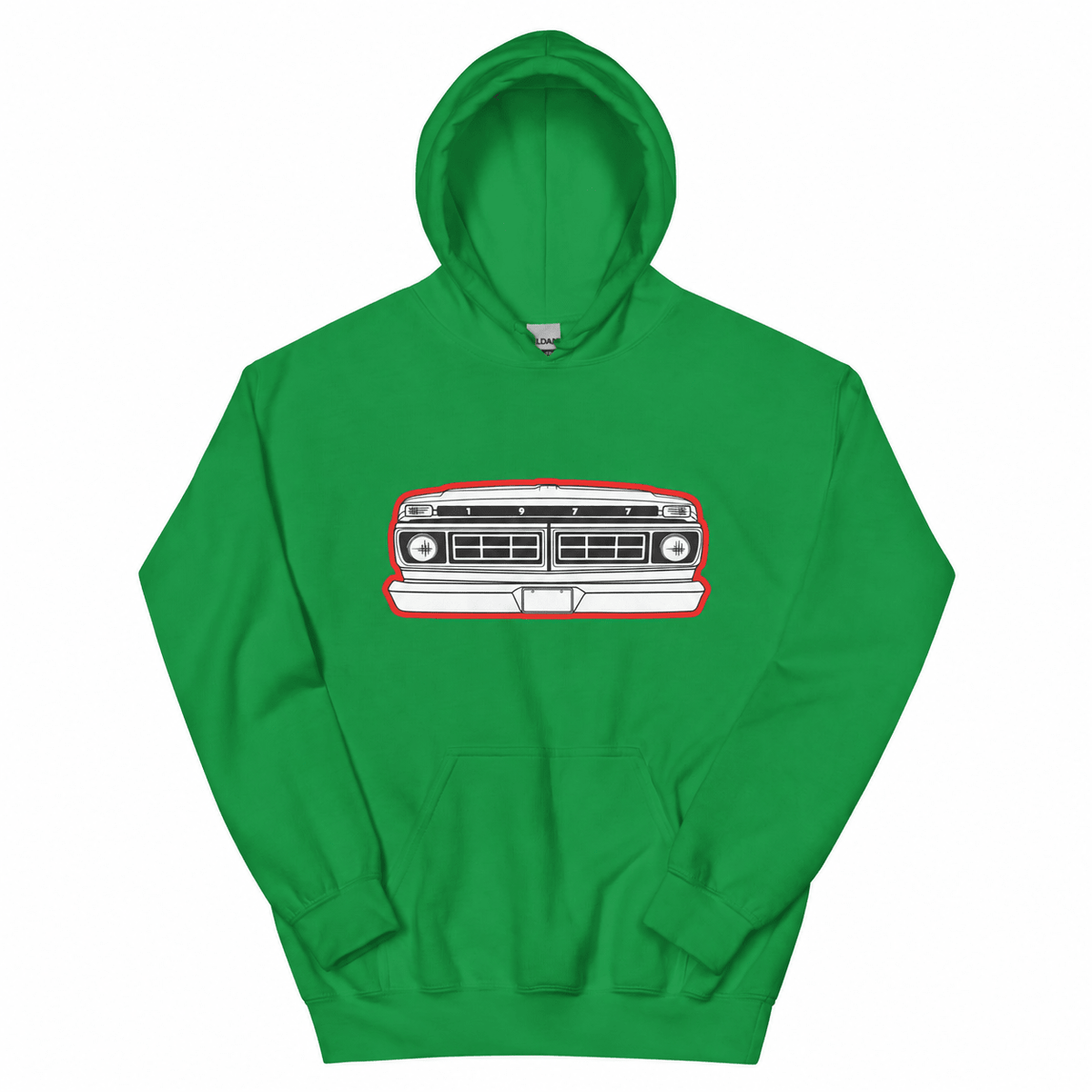 1977 Highboy Dentside Grille Hoodie | Body By Highboy - vintage ford 1967–1979 Highboy, Bumpside, and Dentside truck design – BodyByHighboy