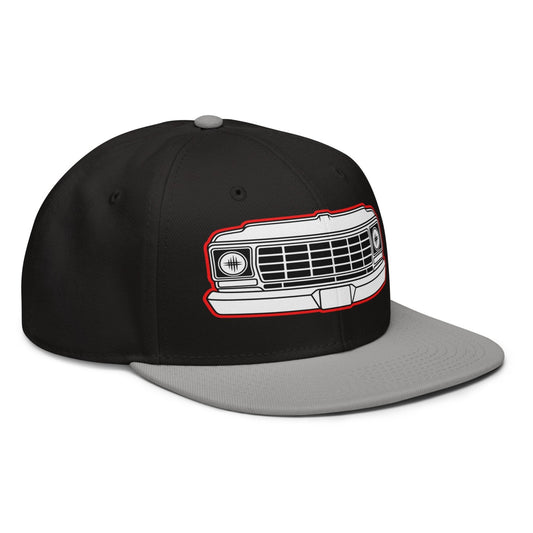 1978 Dentside Grille Snapback Hat | Body By Highboy - 1973–1979 Ford Dentside truck gear – Body By Highboy