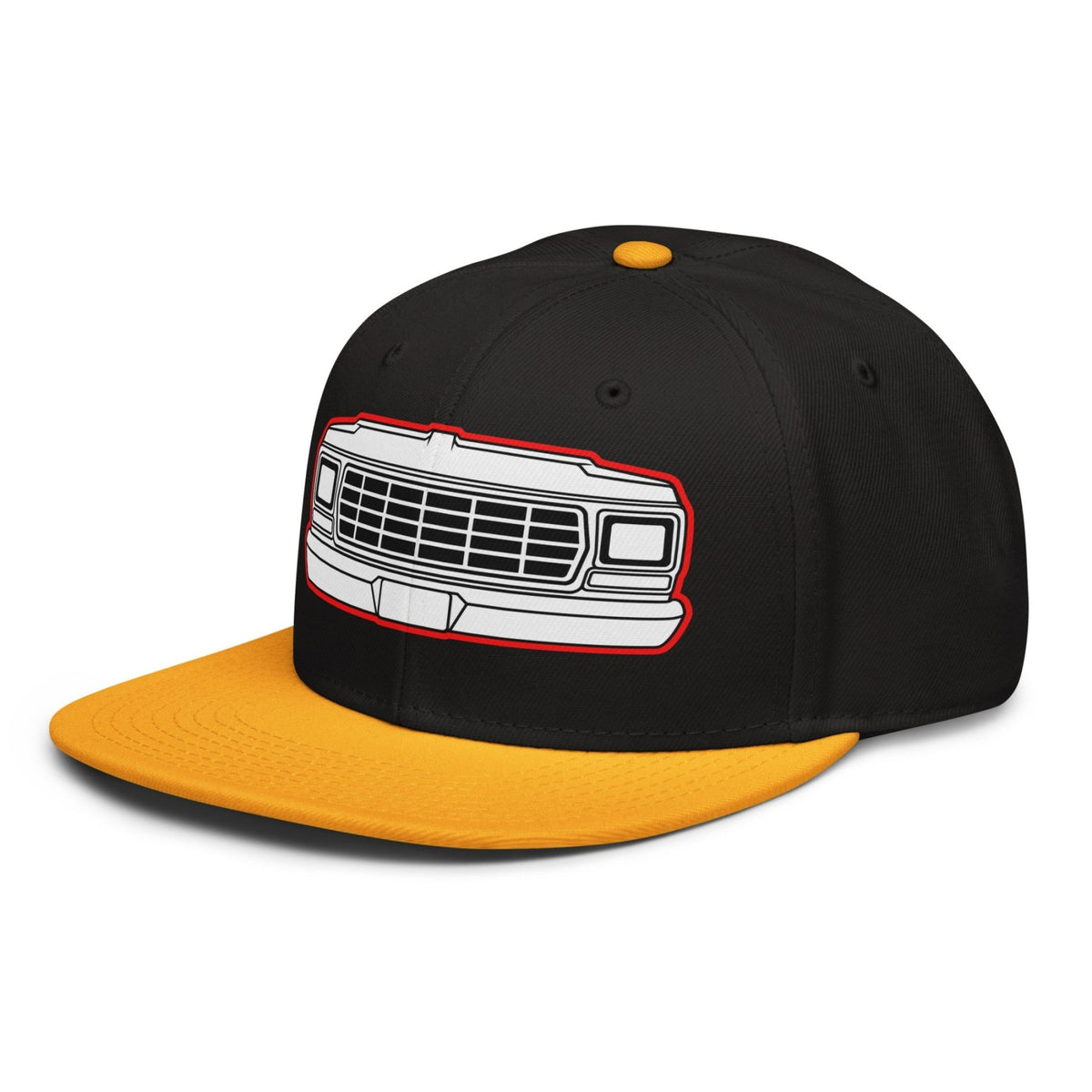 1979 Dentside Grille Snapback Hat | Body By Highboy - vintage ford 1967–1979 Highboy, Bumpside, and Dentside truck design – BodyByHighboy