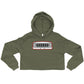1979 Dentside Red Outline Truck Front Crop Hoodie | Body By Highboy - 1973–1979 Ford Dentside truck gear – Body By Highboy