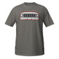 1979 Dentside Red Outline Truck Front T-Shirt | Body By Highboy - 1973–1979 Ford Dentside truck gear – Body By Highboy
