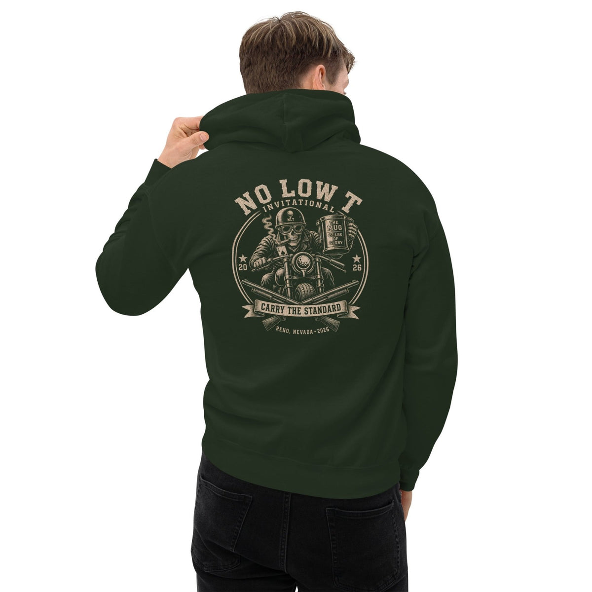 '26 NLT : Hoodie (Design B) - vintage ford 1967–1979 Highboy, Bumpside, and Dentside truck design – BodyByHighboy