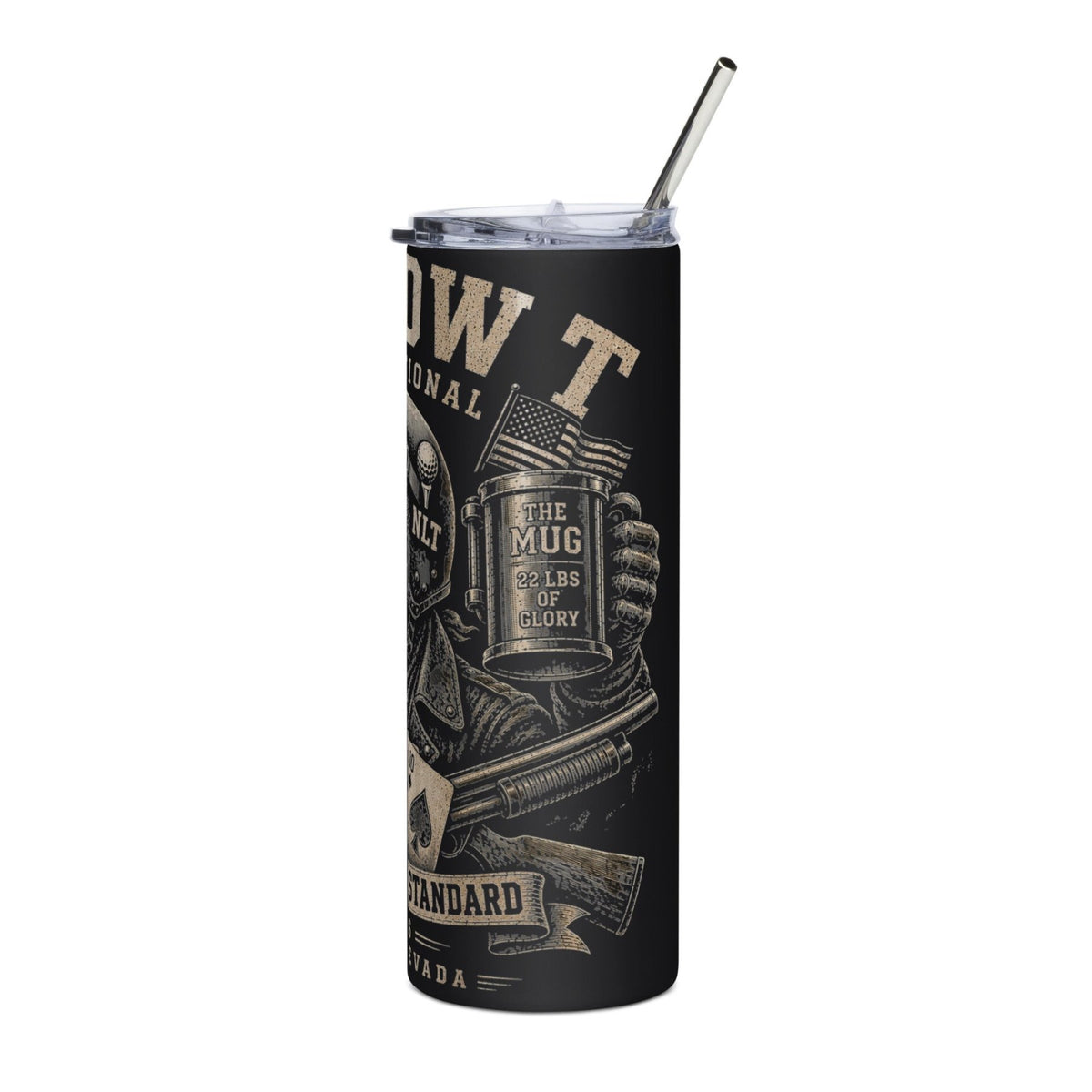 '26 NLT : Stainless steel tumbler (Design A) - vintage ford 1967–1979 Highboy, Bumpside, and Dentside truck design – BodyByHighboy