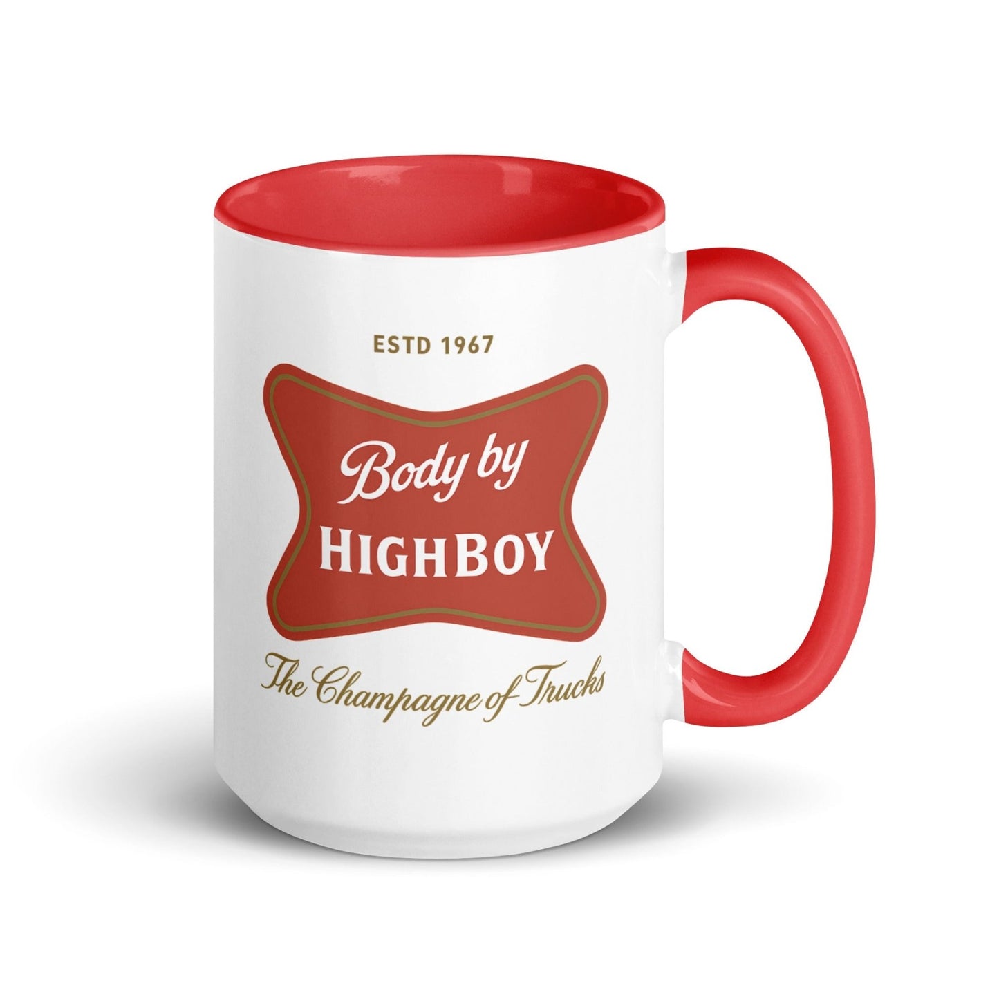 “Champagne of Trucks” Mug - vintage ford 1967–1979 Highboy, Bumpside, and Dentside truck design – BodyByHighboy