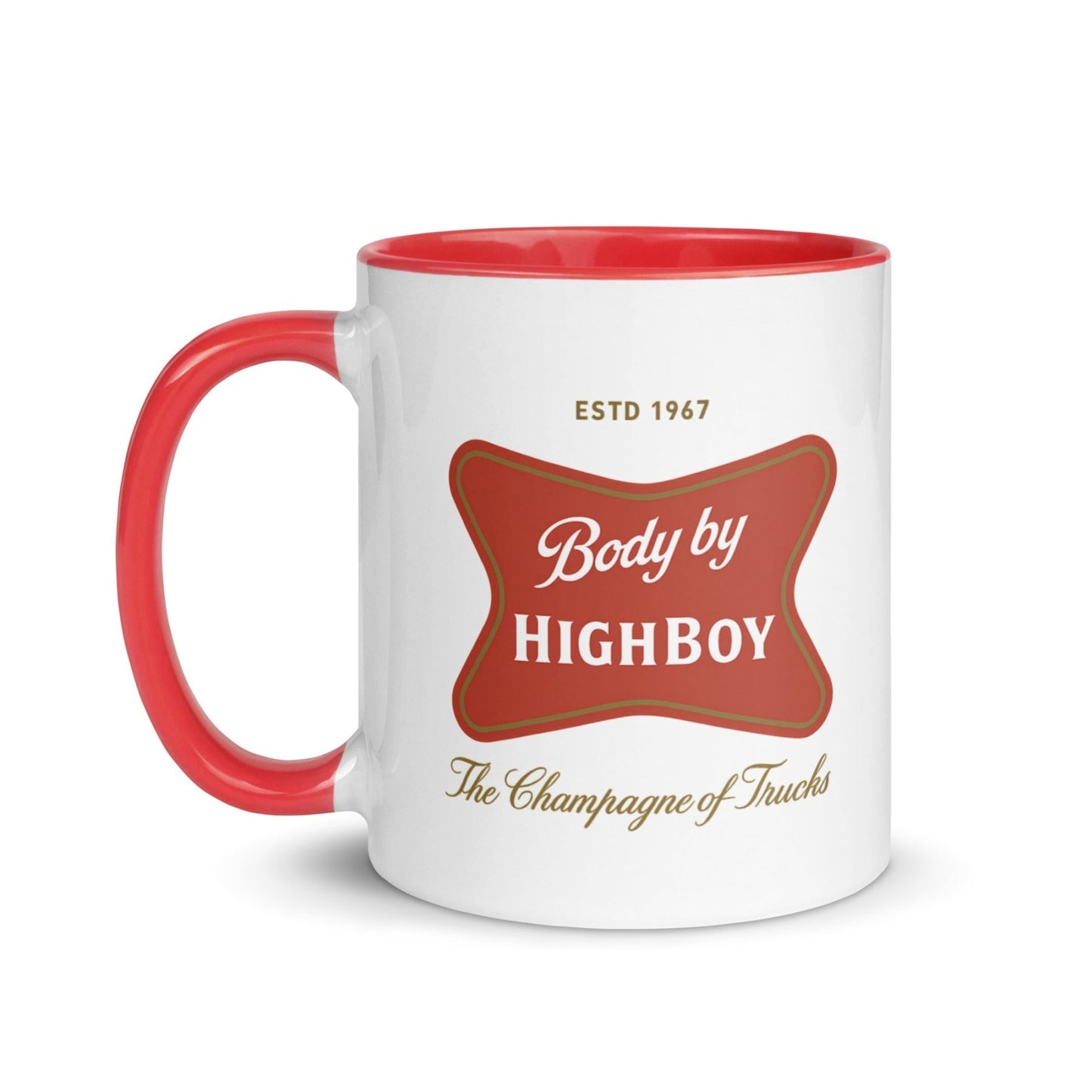 “Champagne of Trucks” Mug - vintage ford 1967–1979 Highboy, Bumpside, and Dentside truck design – BodyByHighboy
