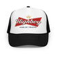 "King Of Trucks" Foam Trucker Hat - vintage ford 1967–1979 Highboy, Bumpside, and Dentside truck design – BodyByHighboy