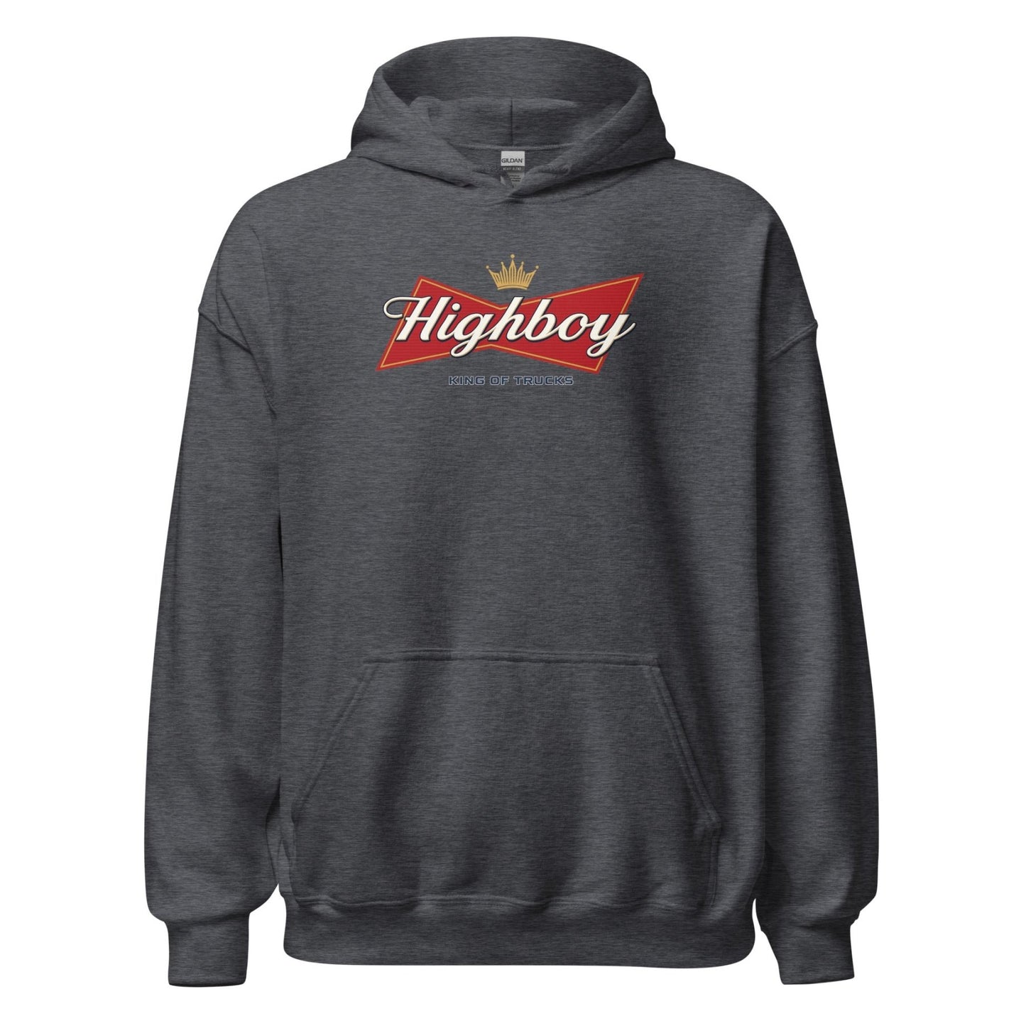 “King of Trucks” Hoodie - vintage ford 1967–1979 Highboy, Bumpside, and Dentside truck design – BodyByHighboy
