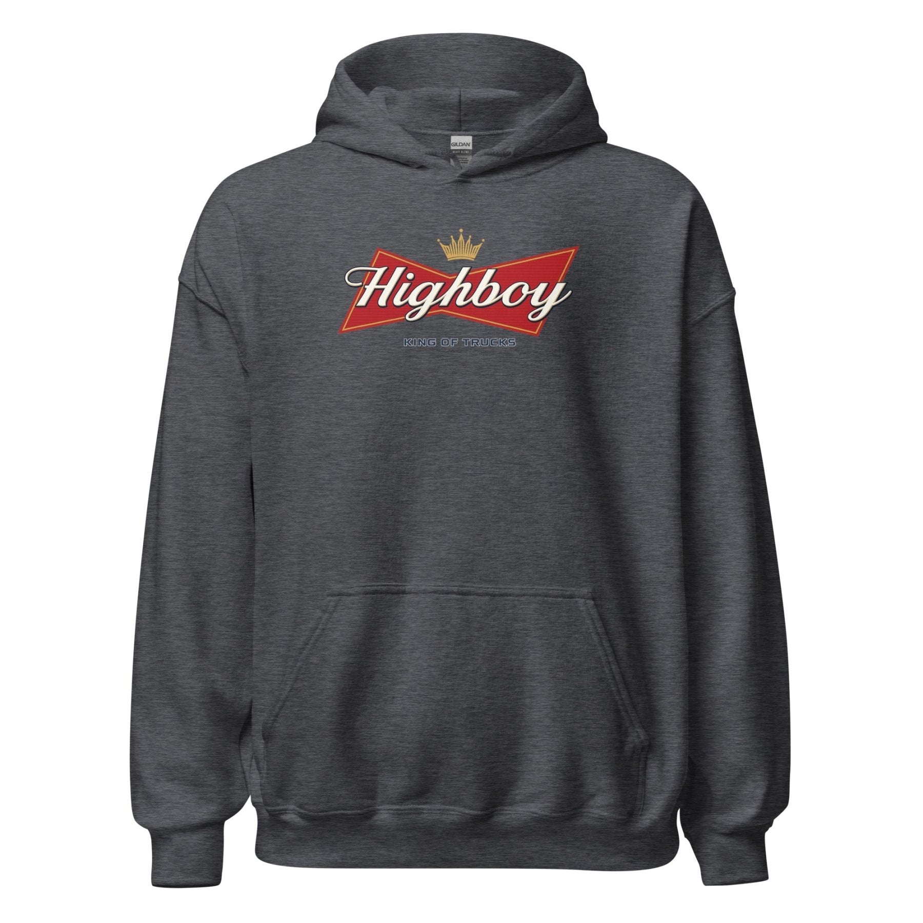 “King of Trucks” Hoodie - vintage ford 1967–1979 Highboy, Bumpside, and Dentside truck design – BodyByHighboy