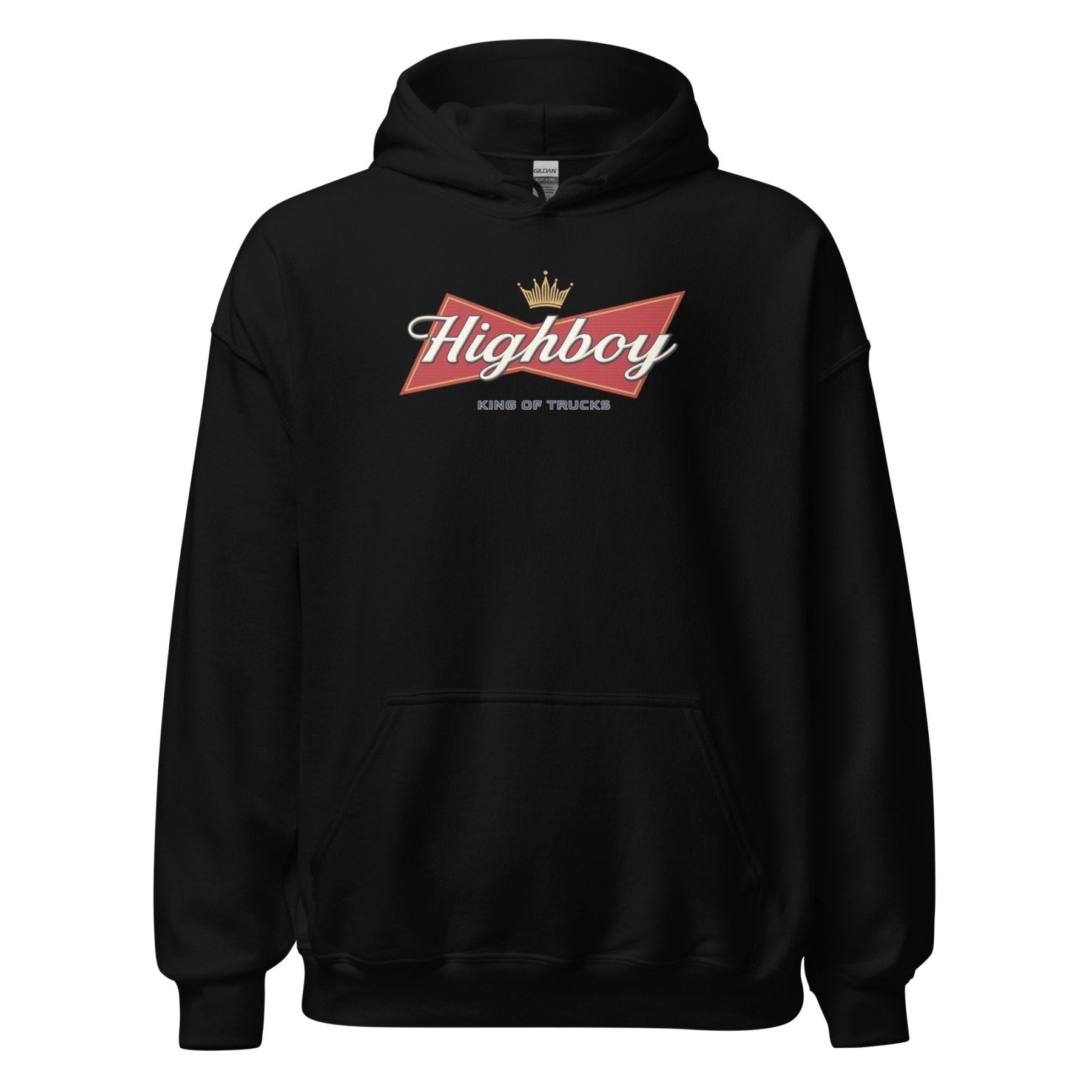 “King of Trucks” Hoodie - vintage ford 1967–1979 Highboy, Bumpside, and Dentside truck design – BodyByHighboy
