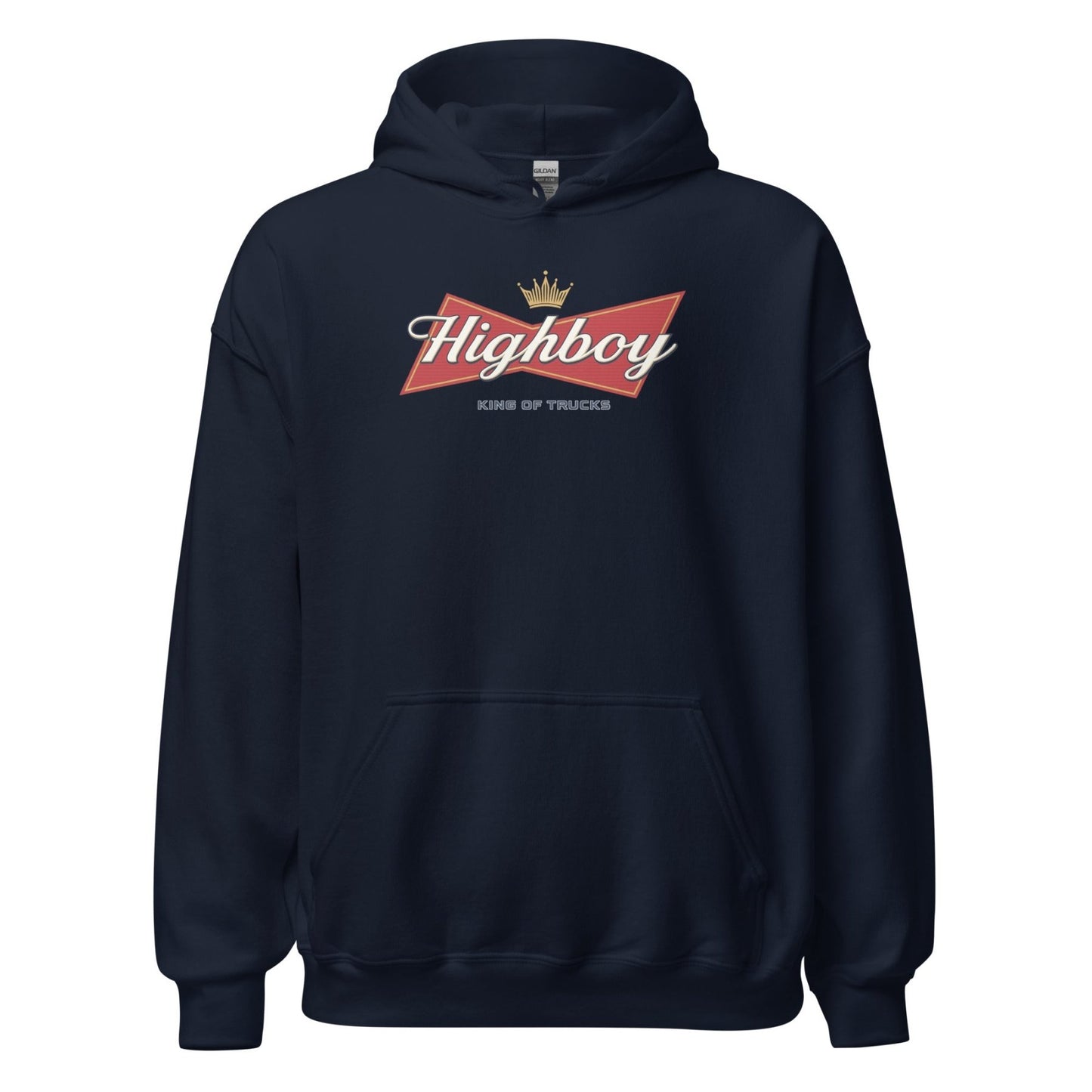 “King of Trucks” Hoodie - vintage ford 1967–1979 Highboy, Bumpside, and Dentside truck design – BodyByHighboy