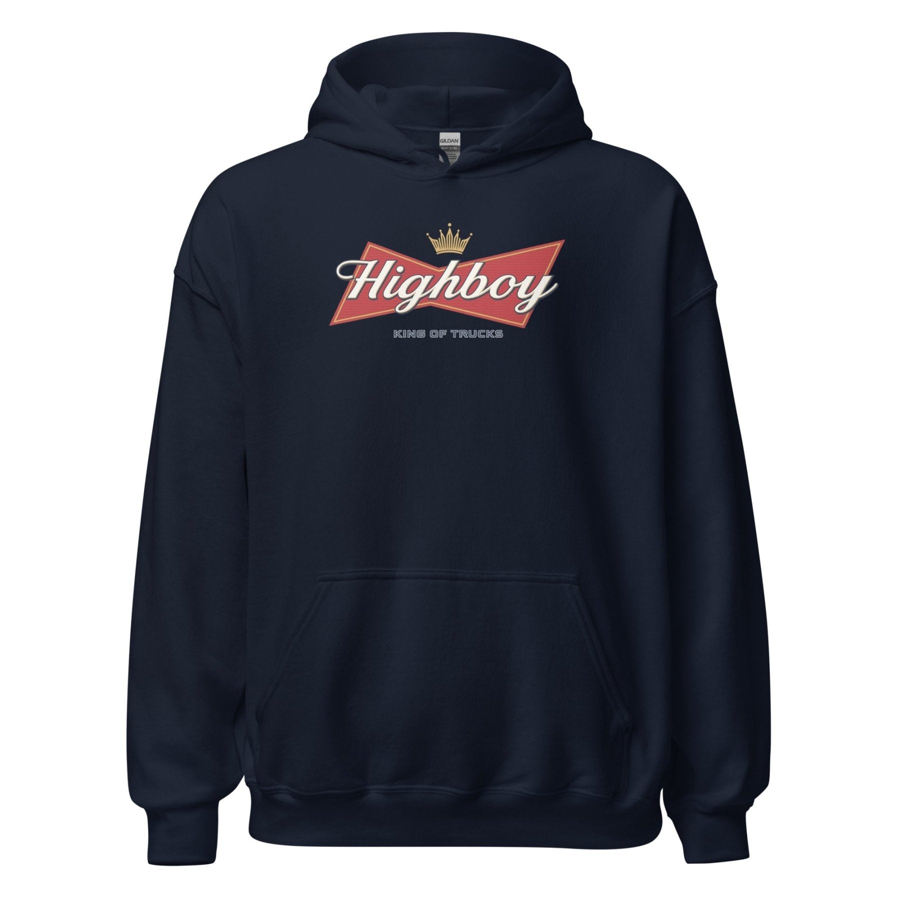 “King of Trucks” Hoodie - vintage ford 1967–1979 Highboy, Bumpside, and Dentside truck design – BodyByHighboy