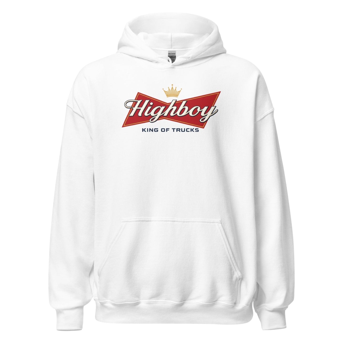 “King of Trucks” Hoodie - vintage ford 1967–1979 Highboy, Bumpside, and Dentside truck design – BodyByHighboy
