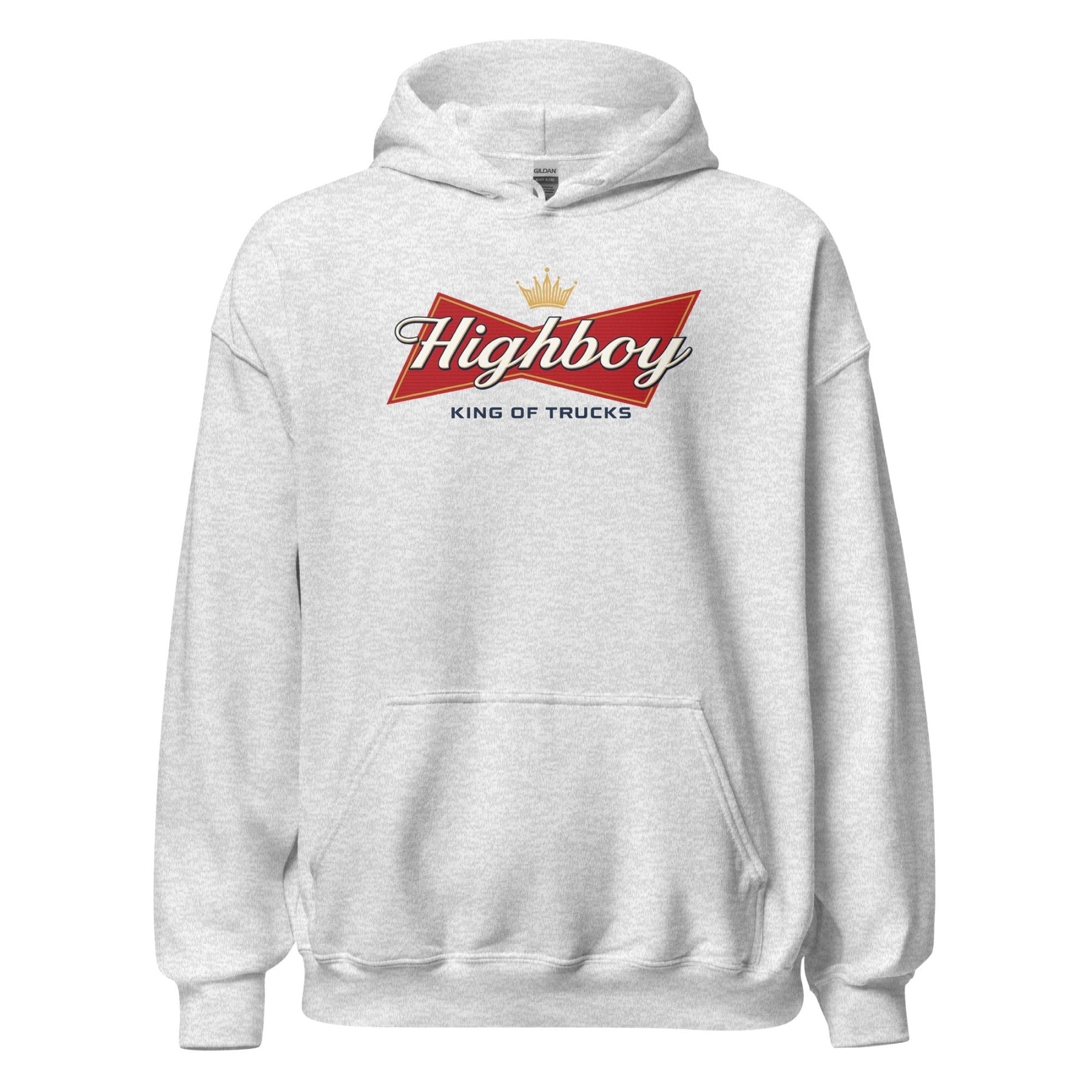 “King of Trucks” Hoodie - vintage ford 1967–1979 Highboy, Bumpside, and Dentside truck design – BodyByHighboy
