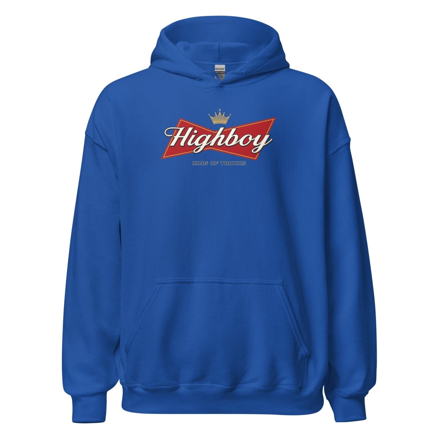 “King of Trucks” Hoodie - vintage ford 1967–1979 Highboy, Bumpside, and Dentside truck design – BodyByHighboy