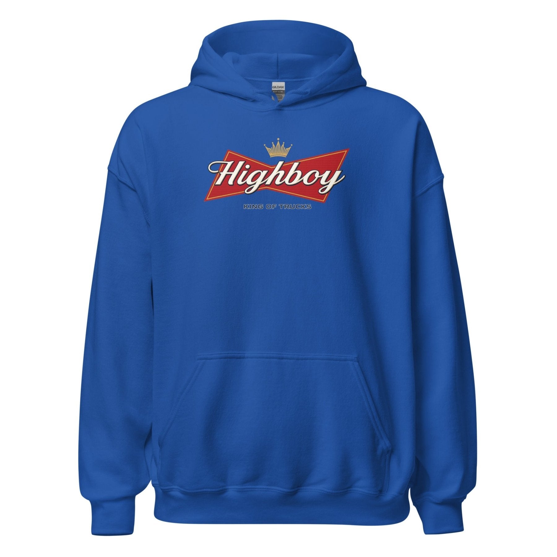 “King of Trucks” Hoodie - vintage ford 1967–1979 Highboy, Bumpside, and Dentside truck design – BodyByHighboy