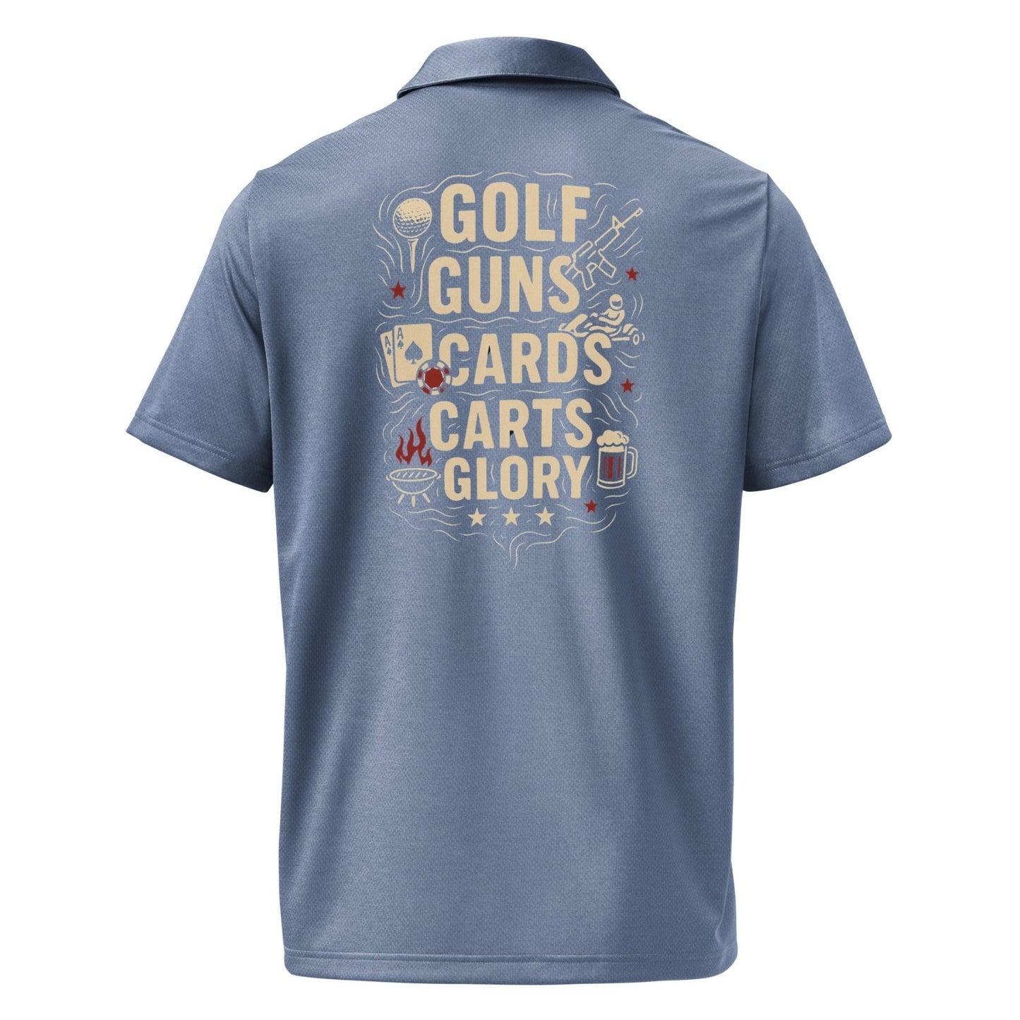 NLT : Golf Polo (2025 Design B) - vintage ford 1967–1979 Highboy, Bumpside, and Dentside truck design – BodyByHighboy