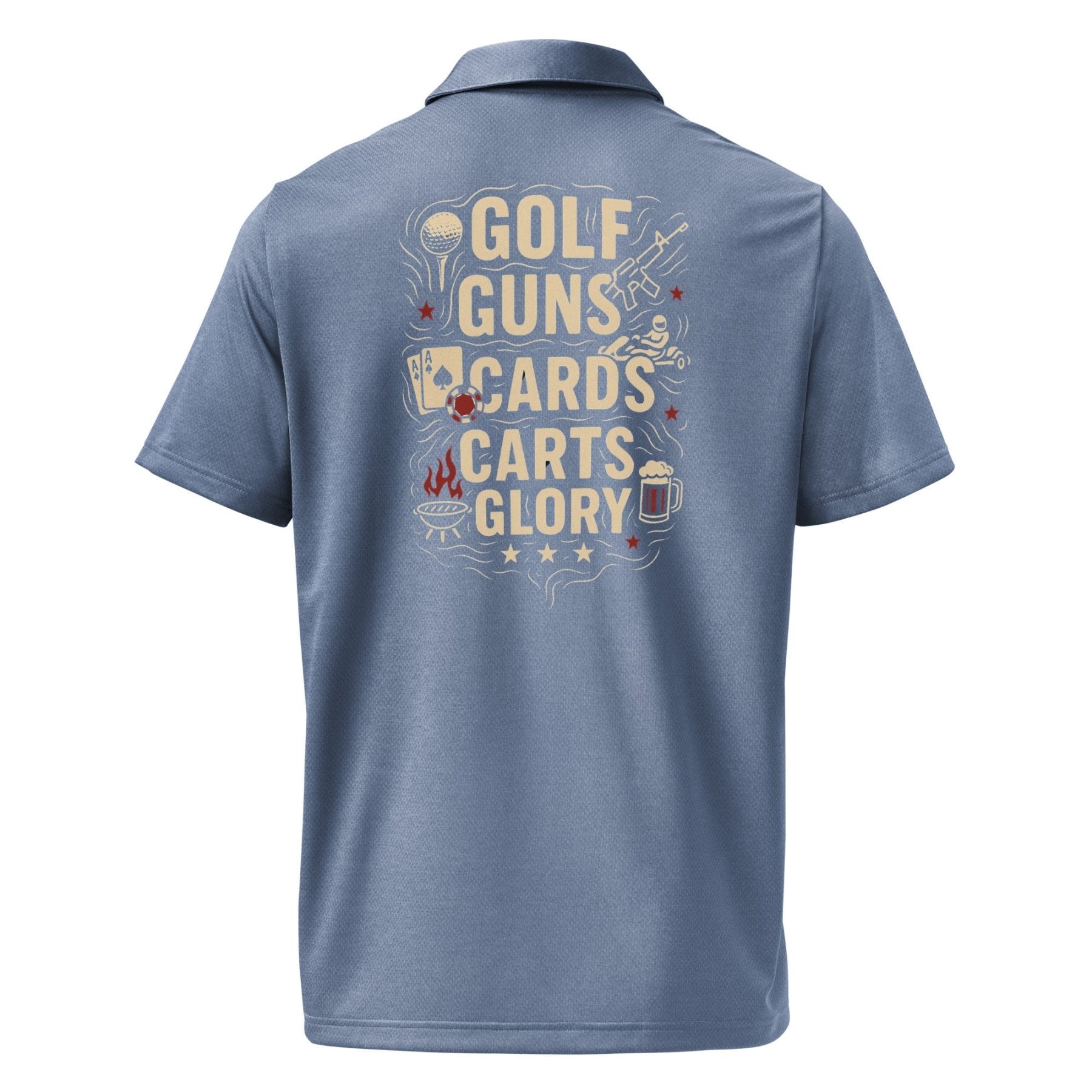 NLT : Golf Polo (2025 Design B) - vintage ford 1967–1979 Highboy, Bumpside, and Dentside truck design – BodyByHighboy