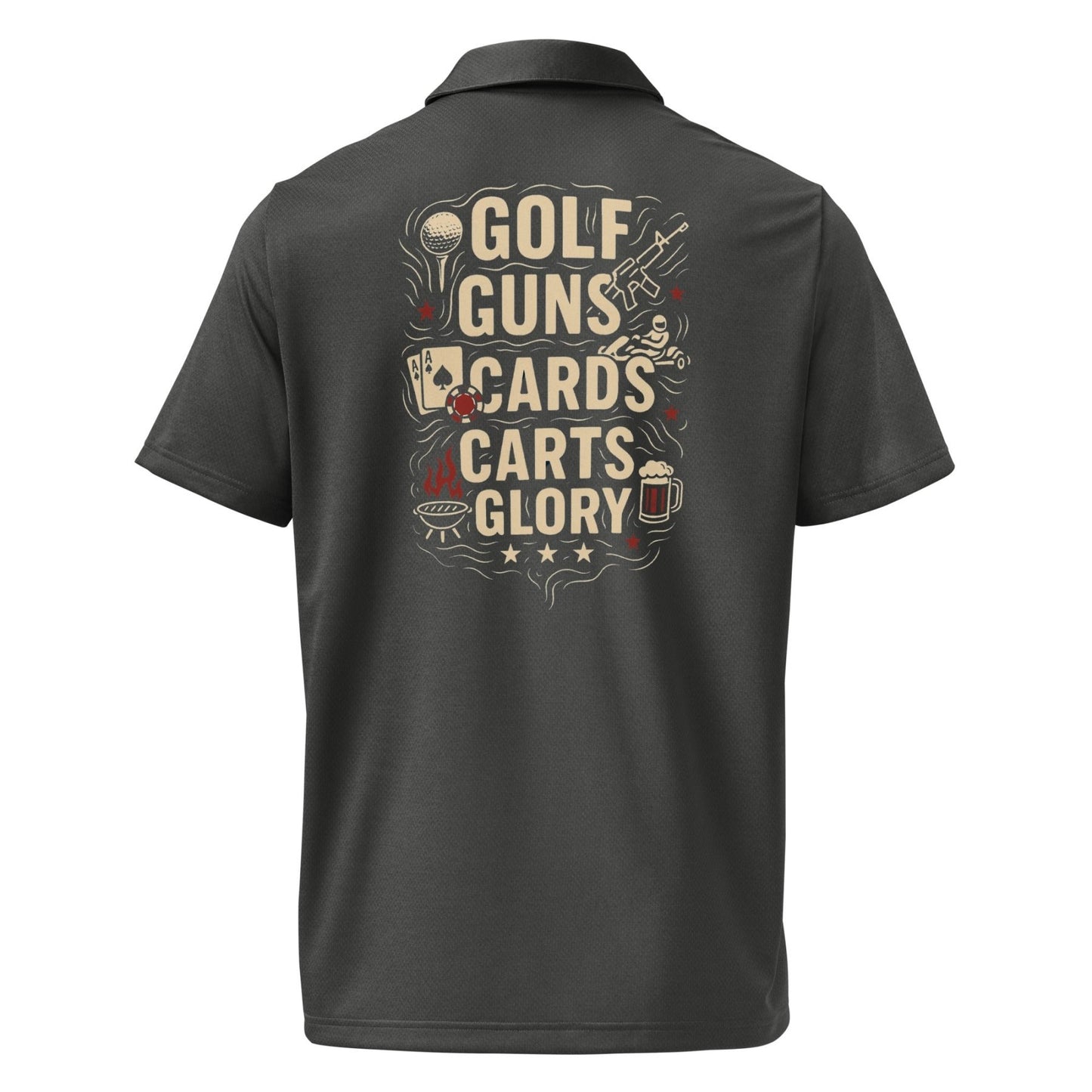 NLT : Golf Polo (2025 Design B) - vintage ford 1967–1979 Highboy, Bumpside, and Dentside truck design – BodyByHighboy