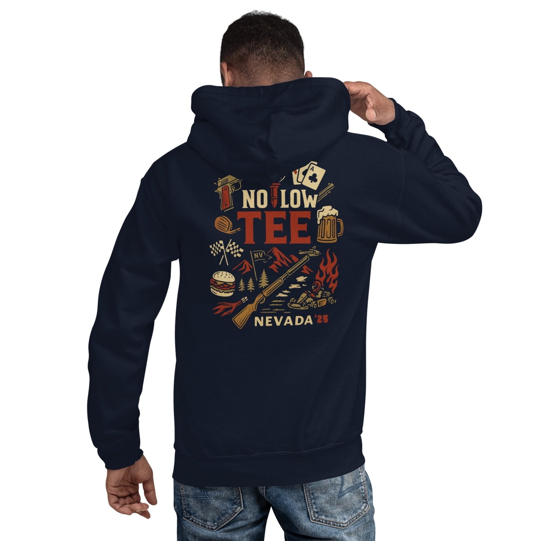 NLT : Hoodie (2025 Design A) - vintage ford 1967–1979 Highboy, Bumpside, and Dentside truck design – BodyByHighboy
