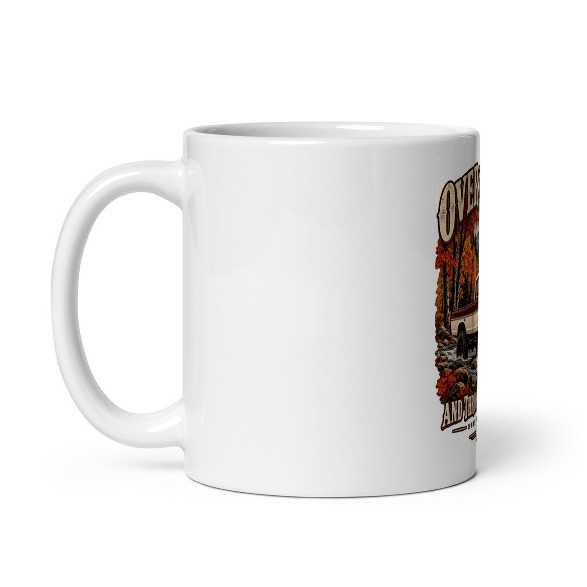 Over the River & Through the Woods Vintage Highboy Mug - vintage ford 1967–1979 Highboy, Bumpside, and Dentside truck design – BodyByHighboy