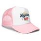 "Rocky Mountains" Foam Trucker Hat - vintage ford 1967–1979 Highboy, Bumpside, and Dentside truck design – BodyByHighboy