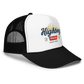 "Rocky Mountains" Foam Trucker Hat - vintage ford 1967–1979 Highboy, Bumpside, and Dentside truck design – BodyByHighboy