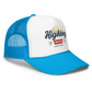 "Rocky Mountains" Foam Trucker Hat - vintage ford 1967–1979 Highboy, Bumpside, and Dentside truck design – BodyByHighboy